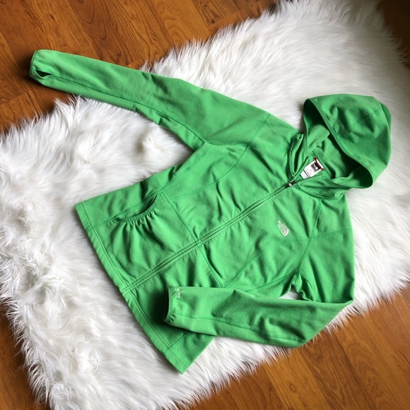 The North Face fleece hoodie/sweatshirt size M - Picture 2 of 6